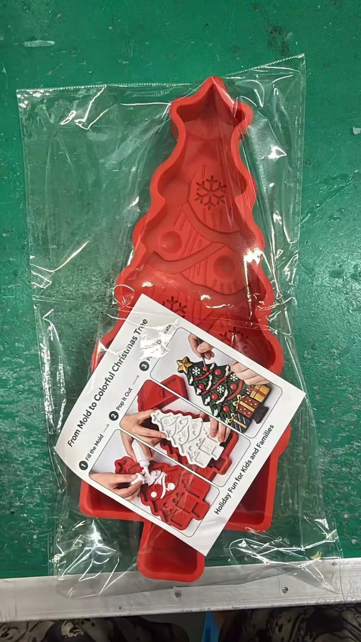 🎄 DIY Christmas Tree Mold & Paint Craft Kit