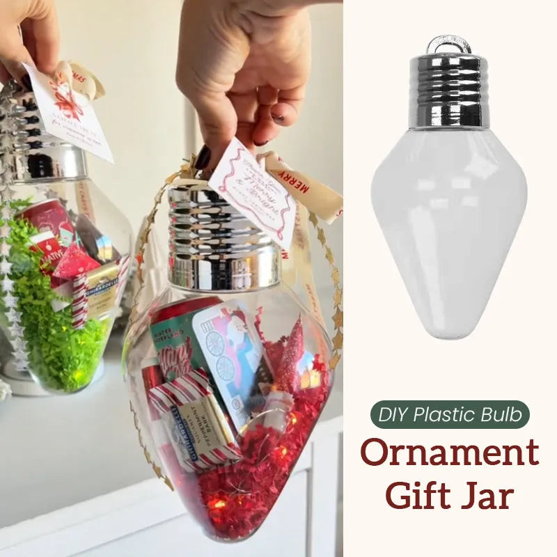 Light Bulb Gift Jar – Creative Christmas DIY Gift & Home Decor