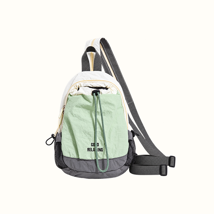 🎒Unisex Lightweight Color Block Nylon Mini Backpack – Compact & Water-Resistant Daypack for Every Adventure! 🌈🚶‍♂️