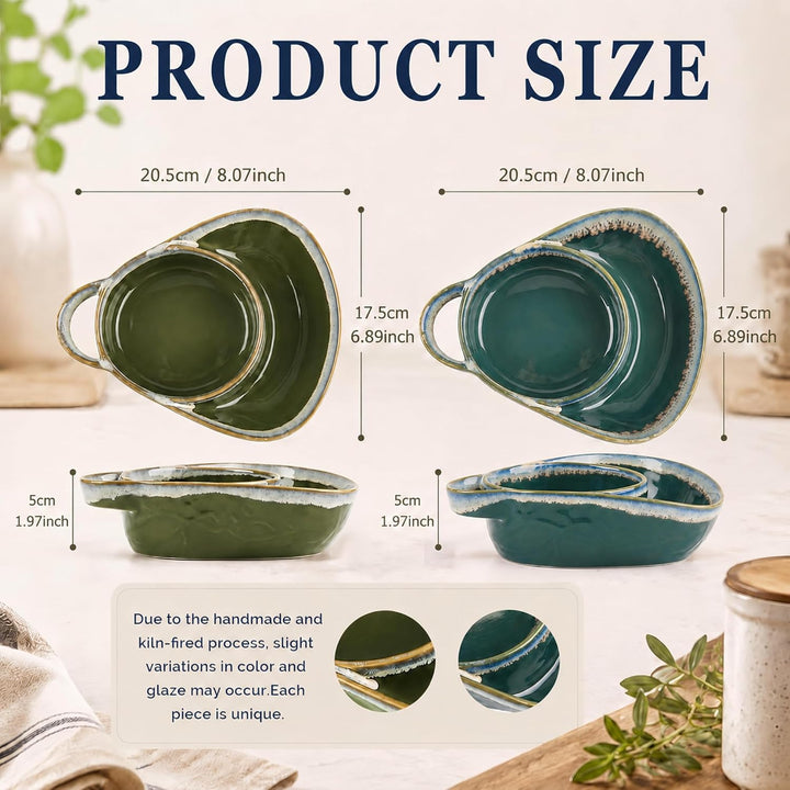 🎅(Early Christmas Sale-49% OFF) 2-in-1 Anti-Soggy Cereal & Dip Bowl Set🥣
