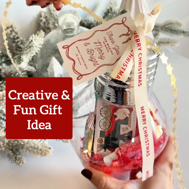 Light Bulb Gift Jar – Creative Christmas DIY Gift & Home Decor