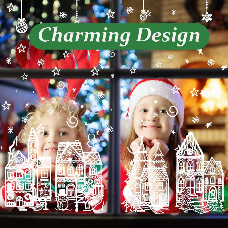 Christmas Village Stickers