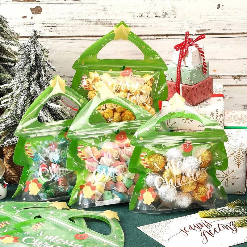 Merry Christmas Tree Gift Bags
