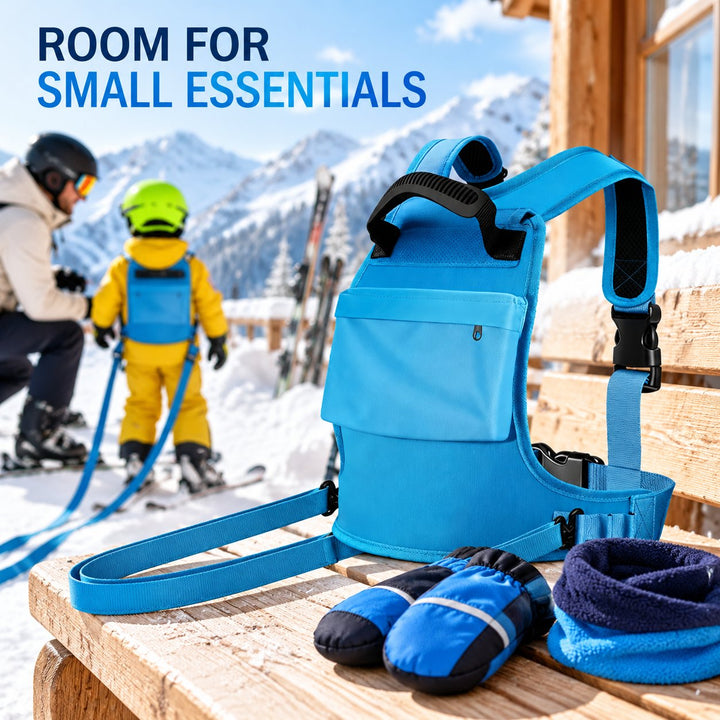 🎿 Kids Ski & Snowboard Training Harness Backpack