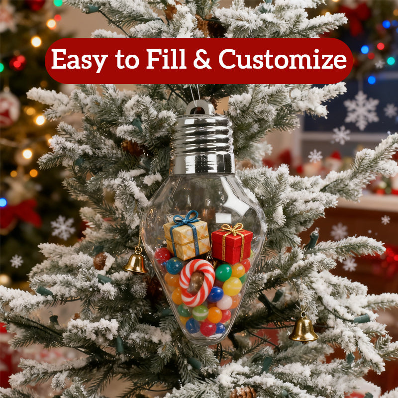 Light Bulb Gift Jar – Creative Christmas DIY Gift & Home Decor