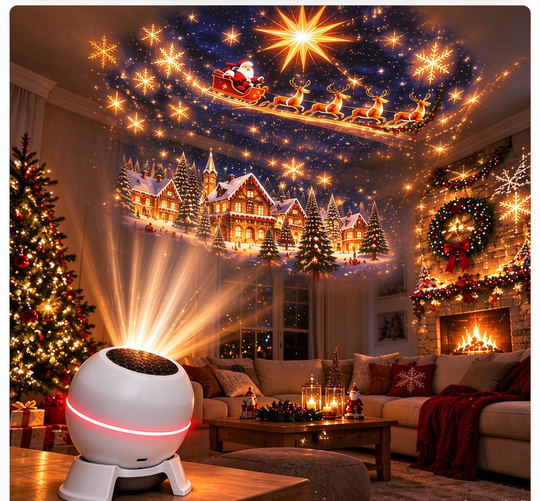 ✨ Christmas Wonderland Projector – Fill Your Home With Holiday Magic 🎄