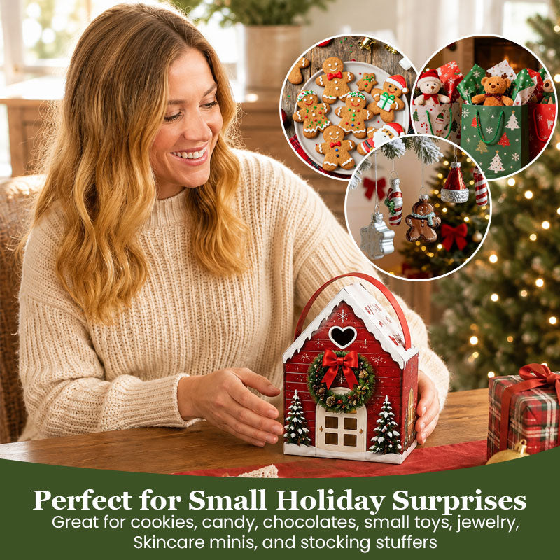 Christmas Village Gift House Boxes