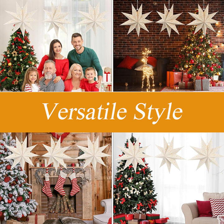 Starry Christmas Hanging Lights
