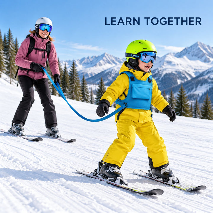 🎿 Kids Ski & Snowboard Training Harness Backpack