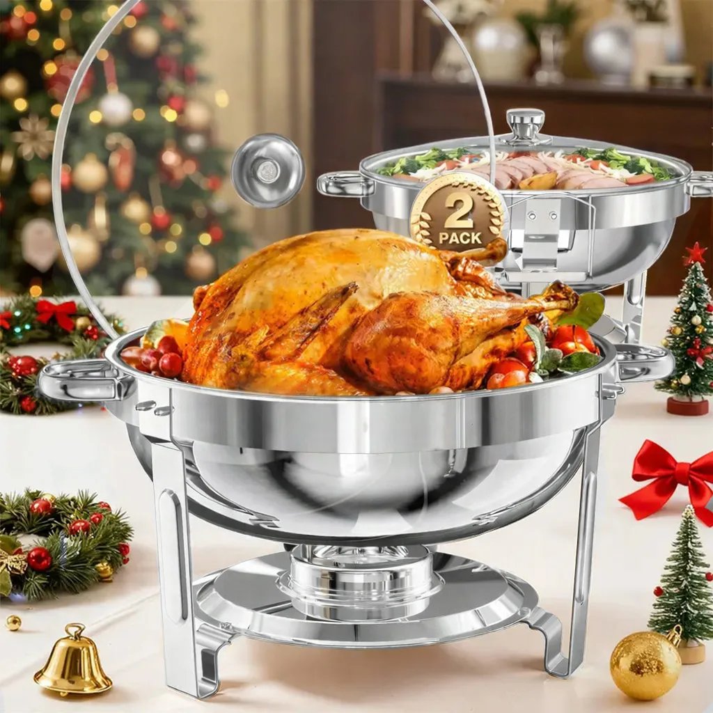 Stainless Steel Chafing Dish Buffet Set 🔥