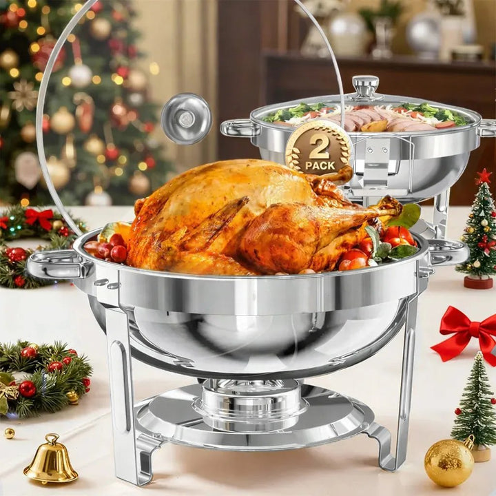 Stainless Steel Chafing Dish Buffet Set 🔥