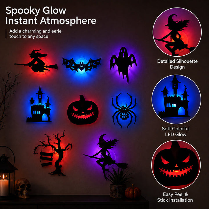 Halloween LED Glow Wall Stickers
