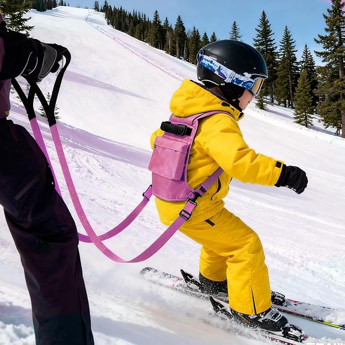 🎿 Kids Ski & Snowboard Training Harness Backpack