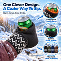 🍻Knitted Insulated Beer Can Glove Mittens – Warm Hands, Cold Drinks