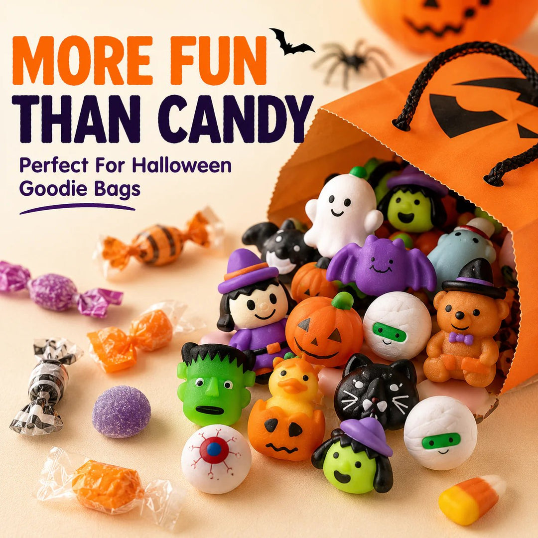 (🎁Last Day 49% OFF)🎃30PCS Halloween Mochi Squishy Toys