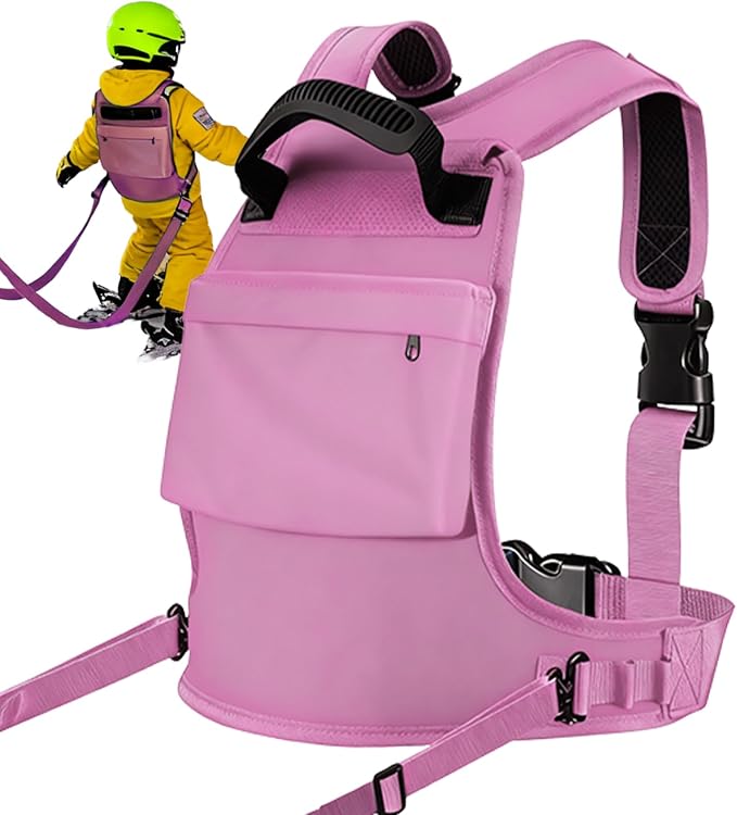 🎿 Kids Ski & Snowboard Training Harness Backpack