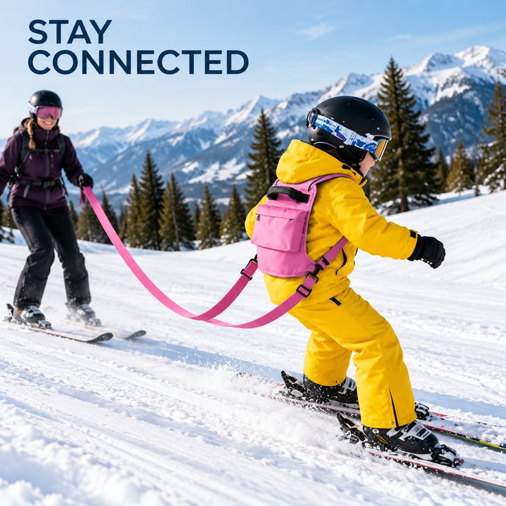 🎿 Kids Ski & Snowboard Training Harness Backpack