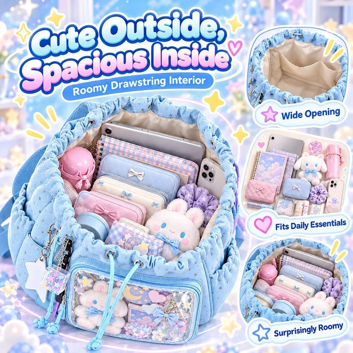 Crystal-Clear Window Starry Ita Bag