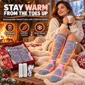 🔥 ThermoWarm Rechargeable Heated Socks – Say Goodbye to Cold Feet in Minutes