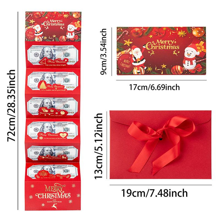 DIY Christmas Surprise Gift Envelope