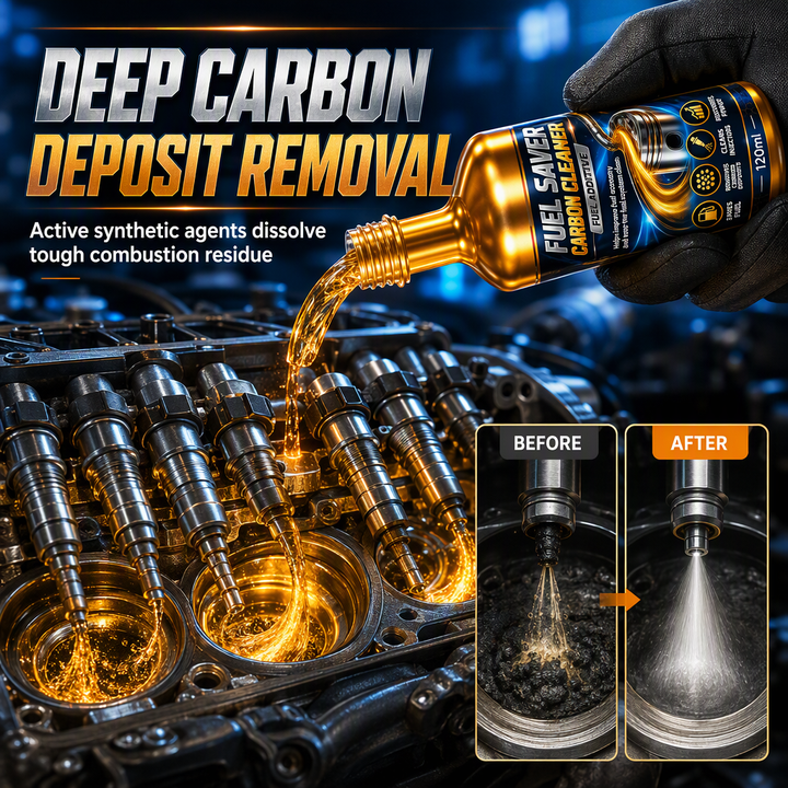 🚗Car System Cleaner Additive for Injector Carbon Deposit Removal
