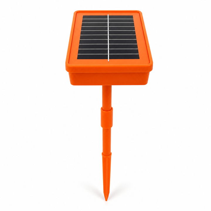 Solar-Powered Garden Rodent Deterrent – Cat Sound Device