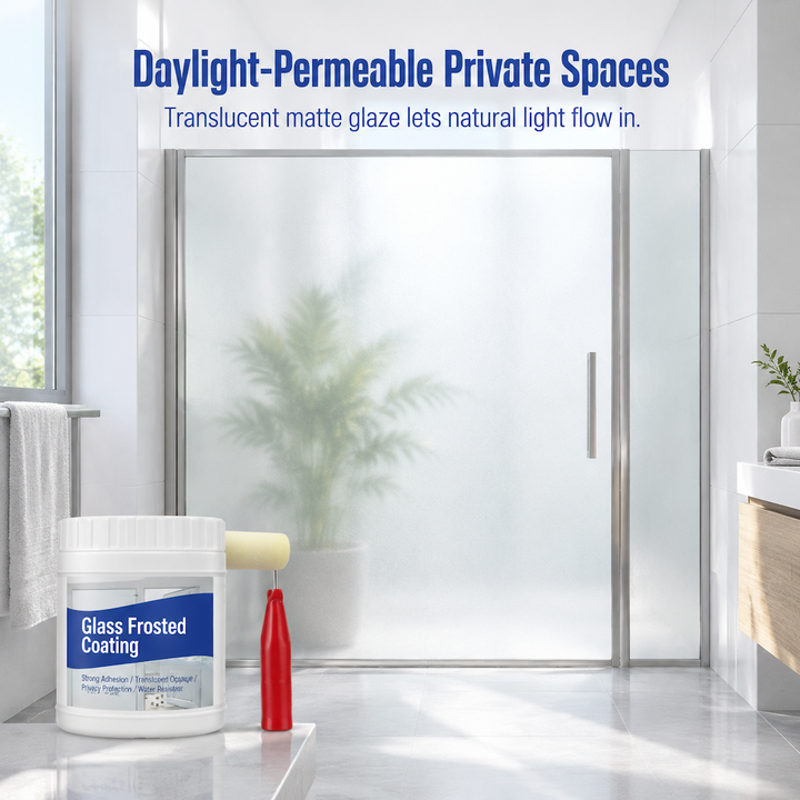 Water-Based Waterproof Frosted Glass Set